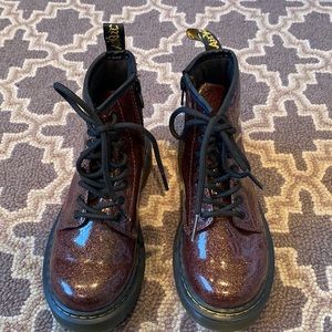 Dr. Martens girls size 13, sparkly!